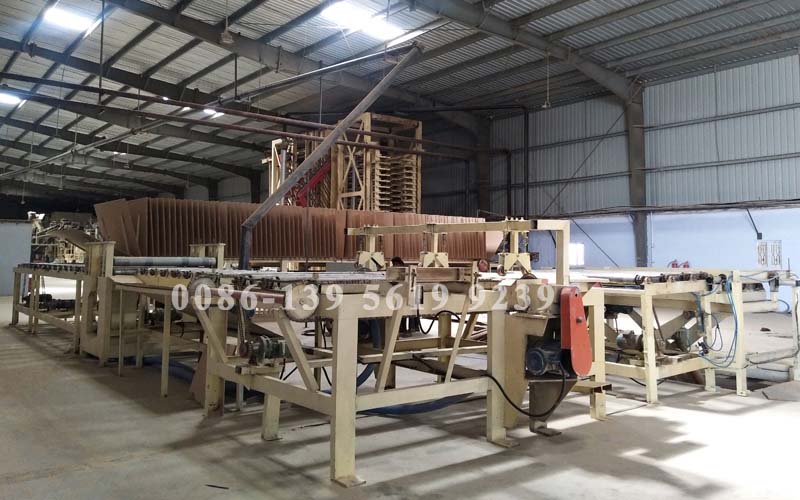 second hand particle board production line machine